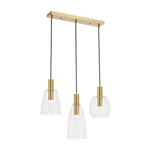 Lustra HubRom, AKCAY 5403-5655-52 55x20xHmax70-100 cm 3xE14-40W Antiq