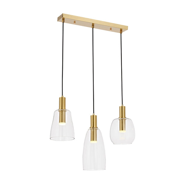 Lustra HubRom, AKCAY 5403-5655-52 55x20xHmax70-100 cm 3xE14-40W Antiq