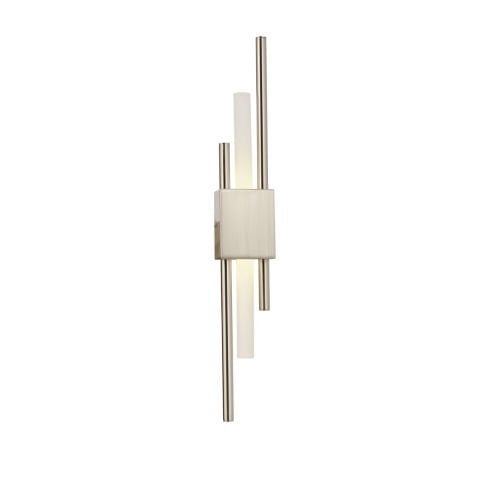 Aplica Led HubRom, AKRILIK Crom Satinat 5101-1642-53 8x5xHmax50 cm 4000 K Lumina Neutra