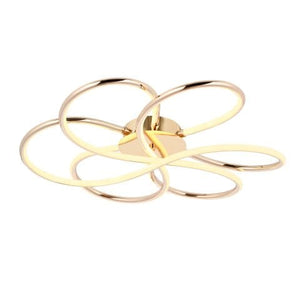 Plafoniera Led HubRom, ALVIYA Auriu  5001-0375-54 58x58xHmax10 cm Lumina Calda,Rece,Neutra