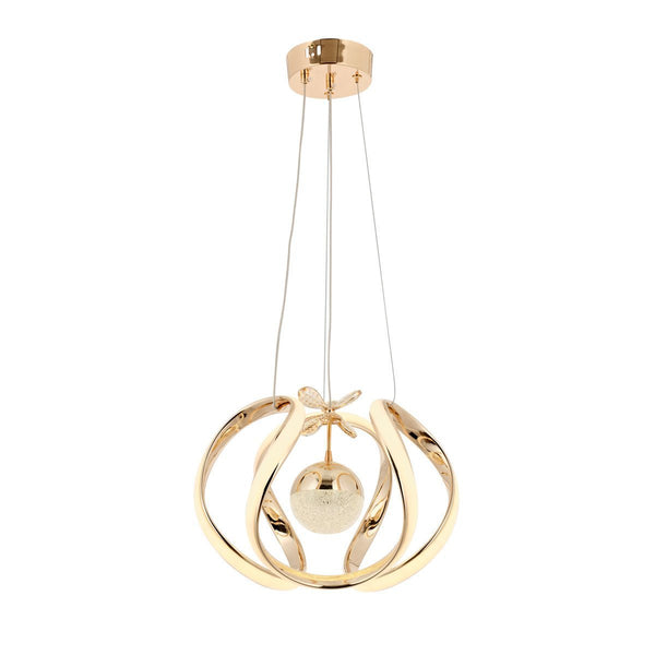 Lustra Led HubRom, ALYA Auriu 5001-0378-54 25x35xHmax90 cm Lumina Calda,Rece,Neutra