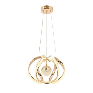 Lustra Led HubRom, ALYA Auriu 5001-0378-54 25x35xHmax90 cm Lumina Calda,Rece,Neutra