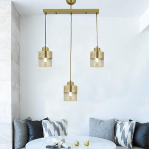 Lustra HubRom, BORIS 3353-02-FR 55x70 cm 3xE27-60W Antiq