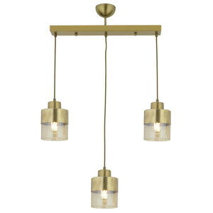 Lustra HubRom, BORIS 3353-02-FR 55x70 cm 3xE27-60W Antiq