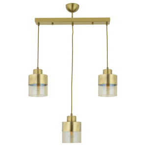 Lustra HubRom, BORIS 3353-02-FR 55x70 cm 3xE27-60W Antiq