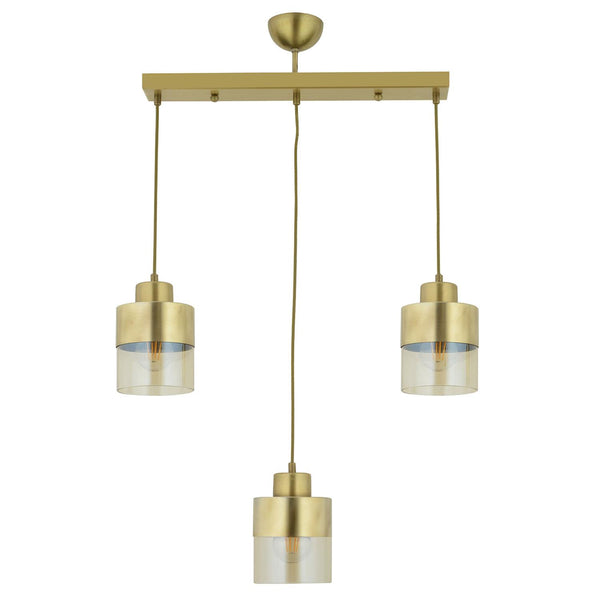 Lustra HubRom, BORIS 3353-02-FR 55x70 cm 3xE27-60W Antiq