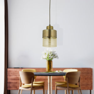 Lustra HubRom, BORIS 3353-01-FR 12x65 cm 1xE27-60W Antiq