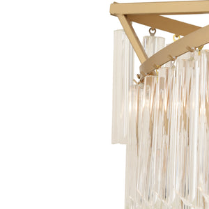 Lustra Cristal HubRom, ARIZONA 3715-1S-FR 73x93 cm 6xE14-40W Antiq