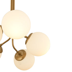 Lustra HubRom, ARTEL 3756-05-FR 50x80 cm 5xE27-60W Antiq