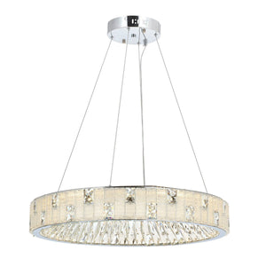 Lustra Led Cristal HubRom, ASIR Crom 5060-1119-51 60x60xHmax100 cm Lumina Calda,Rece,Neutra