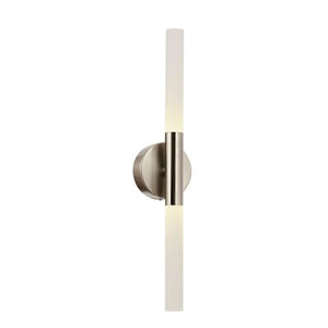 Aplica Led HubRom, BAT Crom Satinat 5101-3015-53 8x7xHmax40 cm 4000 K Lumina Neutra