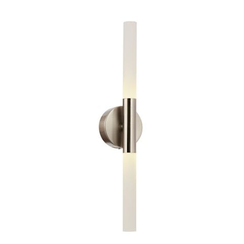 Aplica Led HubRom, BAT Crom Satinat 5101-3015-53 8x7xHmax40 cm 4000 K Lumina Neutra