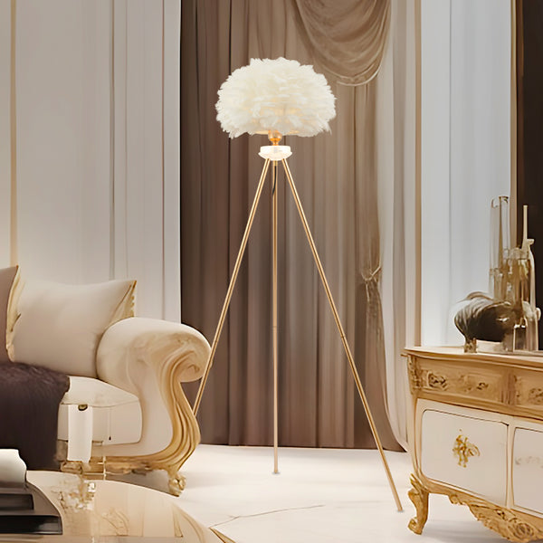 Lampader HubRom, BELINAY 4109-1L-GD 60x148 cm 1xE27-60W Auriu