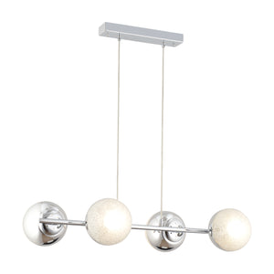 Lustra HubRom, BERCA 4112-04-CH 87x87 cm 4xE27-60W Crom