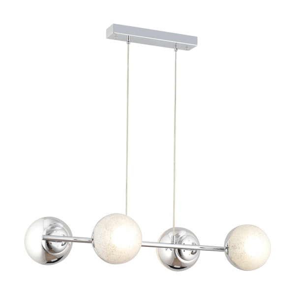 Lustra HubRom, BERCA 4112-04-CH 87x87 cm 4xE27-60W Crom