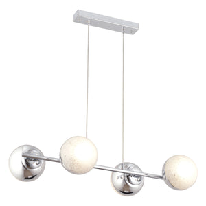 Lustra HubRom, BERCA 4112-04-CH 87x87 cm 4xE27-60W Crom