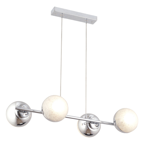 Lustra HubRom, BERCA 4112-04-CH 87x87 cm 4xE27-60W Crom