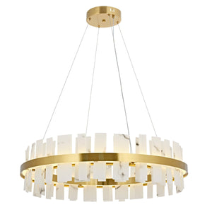 Lustra Led HubRom, BIANCA Antiq 5080-6617-52 80x80xHmax100 cm Lumina Calda,Rece,Neutra