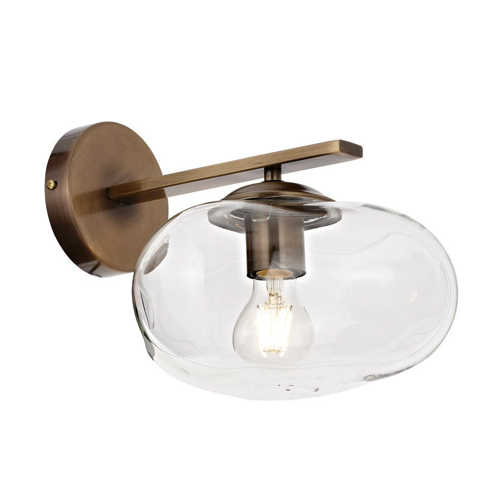 Aplica HubRom, BULUT 5101-1317-52 25x25xHmax30 cm 1xE27-60W Antiq