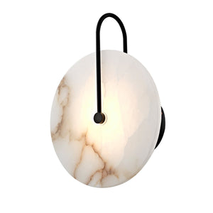 Aplica Led Marmura HubRom, NERO Negru C12 20x10xHmax27 cm 3000 K Lumina Neutra