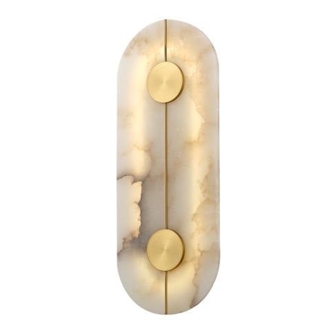 Aplica Led Marmura HubRom, PORTO Antiq C6 17x10xHmax45 cm 3000 K Lumina Neutra