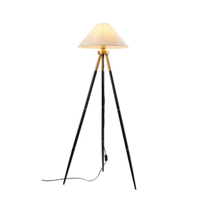 Lampader HubRom, COSBY 4178-1L-BL-FR 45x143 cm 1xE27-60W Antiq / Negru