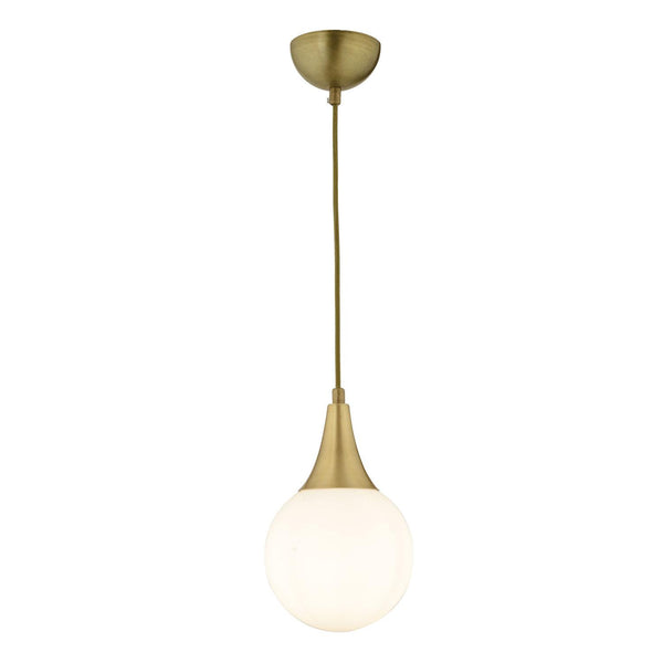 Lustra HubRom, DAMLA 3062-1750-1D-FR 15x70 cm 1xE27-60W Antiq