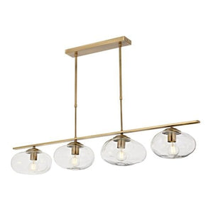 Lustra HubRom, DANTE 5404-1125-52 120x25xHmax80 cm 4xE27-60W Antiq