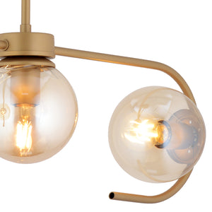 Lustra HubRom, DIASPOR 3948-03-FR 71x55 cm 3xE27-60W Antiq