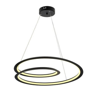 Lustra Led HubRom, EFSUS Negru 5001-0380-64 60x60xHmax70 cm Lumina Calda,Rece,Neutra