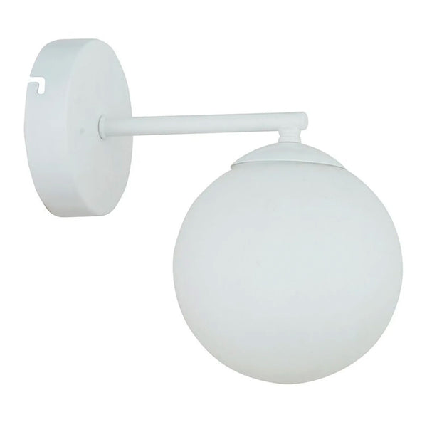 Aplica HubRom, ELVIN 3525-01-WH 15x17 cm 1xE27-60W Alb