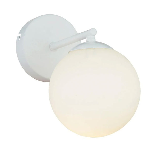 Aplica HubRom, ELVIN 3525-01-WH 15x17 cm 1xE27-60W Alb