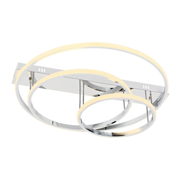 Plafoniera Led HubRom, ENVA Crom  5001-0374-51 60x60xHmax9 cm Lumina Calda,Rece,Neutra