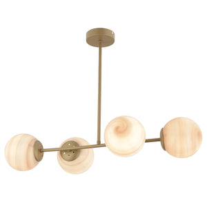 Lustra HubRom, ERDA 4111-04-FR 74x56 cm 4xE14-60W Antiq