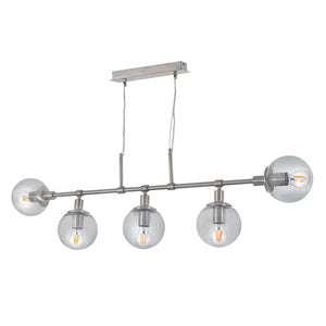 Lustra HubRom, KARTOPU Y.M. 4020-51-05 90x120x15xHmax90 cm 5xE27-60W Crom