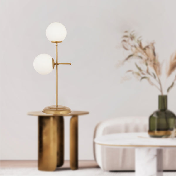 Veioza HubRom, GUNAY 3577-2M-FR 27x67 cm 2xE27-60W Antiq