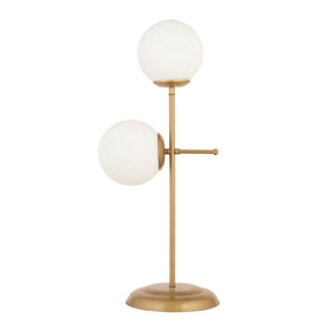 Veioza HubRom, GUNAY 3577-2M-FR 27x67 cm 2xE27-60W Antiq