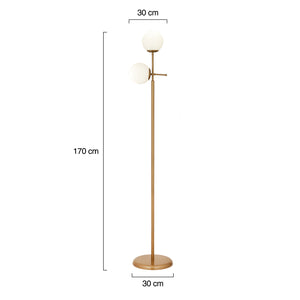 Lampader HubRom, GUNAY 3577-02-FR 30x170 cm 2xE27-60W Antiq