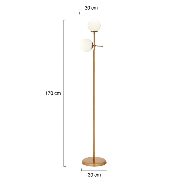 Lampader HubRom, GUNAY 3577-02-FR 30x170 cm 2xE27-60W Antiq