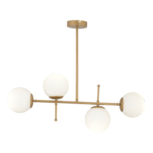 Lustra HubRom, GUNAY 3577-04-FR 85x67 cm 4xE27-60W Antiq