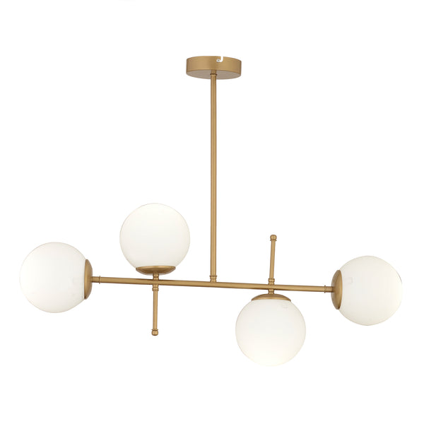 Lustra HubRom, GUNAY 3577-04-FR 85x67 cm 4xE27-60W Antiq