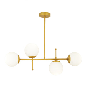 Lustra HubRom, GUNAY 3577-04-GD 85x67 cm 4xE27-60W Auriu