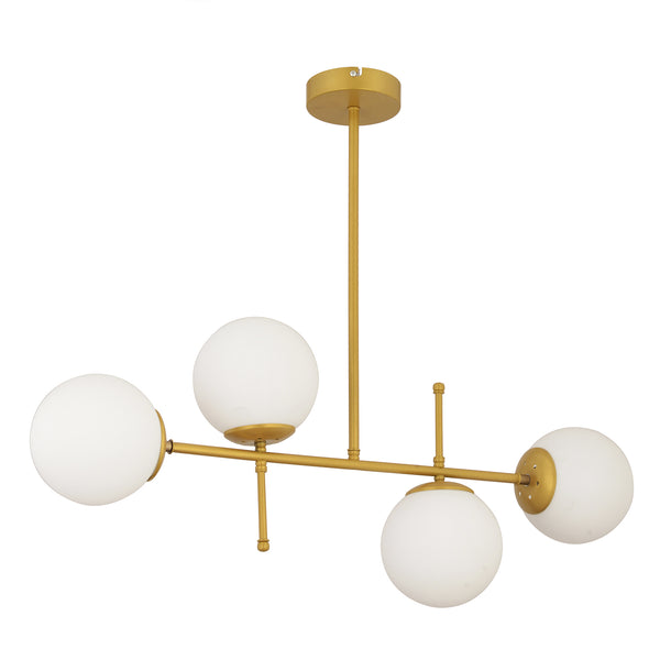 Lustra HubRom, GUNAY 3577-04-GD 85x67 cm 4xE27-60W Auriu