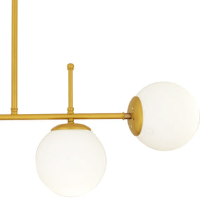 Lustra HubRom, GUNAY 3577-04-GD 85x67 cm 4xE27-60W Auriu