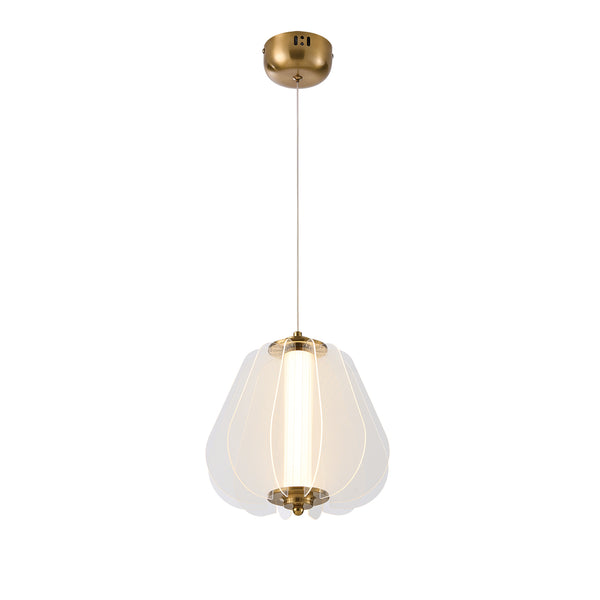Lustra Led HubRom, HOPPS 8021-02 23x70 cm 18 W Antiq