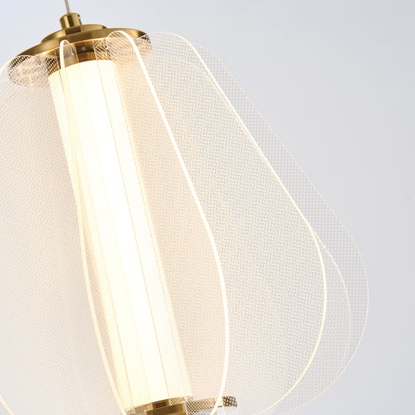 Lustra Led HubRom, HOPPS 8021-02 23x70 cm 18 W Antiq