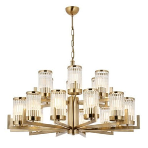 Lustra HubRom, INTERCE 5018-1036-52 90x90xHmax80 cm 18xE27-60W Lak Antiq