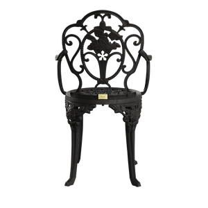 Set Mobilier Gradina HubRom, 1xMasa Patrata(75x75x72), 3xScaun ISPARTA(43x42x50x92) Negru