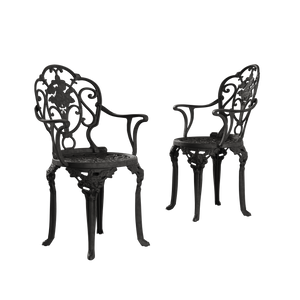 Set Mobilier Gradina HubRom, 1xMasa Patrata(75x75x72), 3xScaun ISPARTA(43x42x50x92) Negru