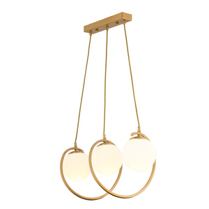 Lustra HubRom, JARRY 3755-03-FR 60x85 cm 3xE27-60W Antiq